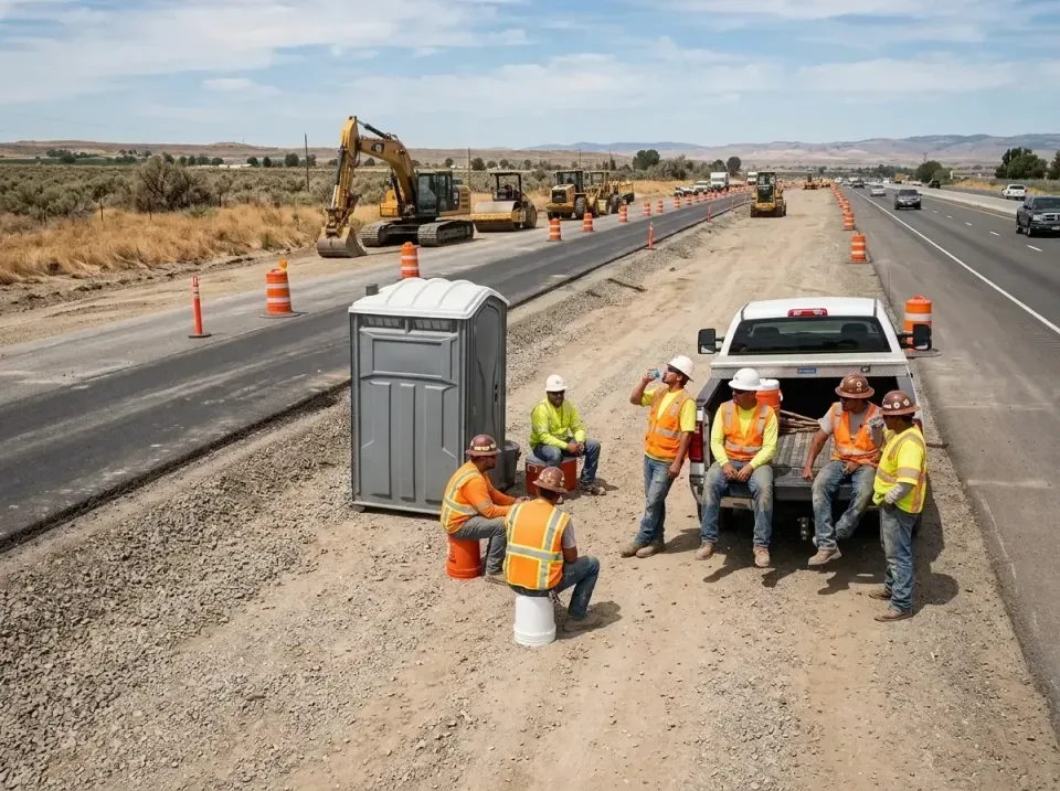 highway-road-construction-crew-007 — frequently asked questions, Porta Potty and Restroom Rentals in Marceline, MO